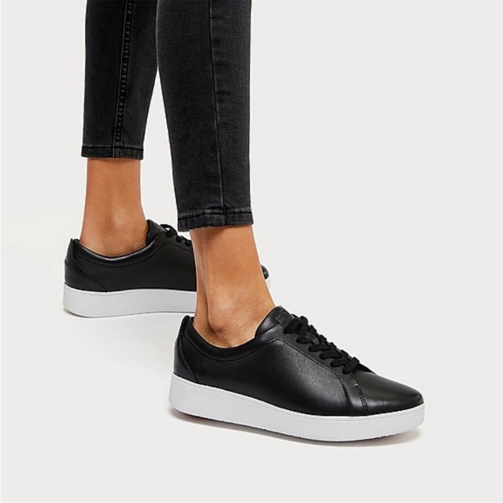 FitFlop - Women's Leather Sneakers